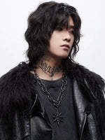 Punk Cross Pendant Necklace 3
