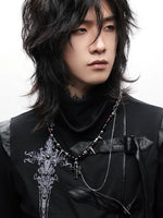 Gothic Cross Pendant Necklace 2