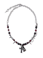 Gothic Cross Pendant Necklace 5