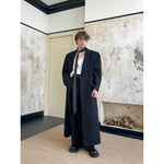 Long Oversized Double-Breasted Coat 2
