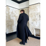 Long Oversized Double-Breasted Coat 3