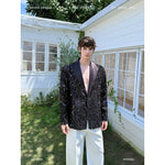 Sequin Embellished Suit Jacket 1