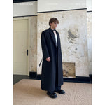 Long Oversized Double-Breasted Coat 1