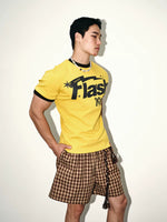 Retro Graphic Print Short-Sleeve T-Shirt 1