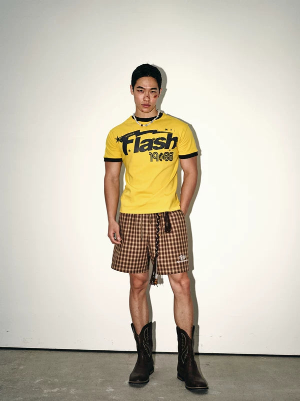 Retro Graphic Print Short-Sleeve T-Shirt 3