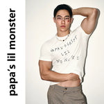 6096395049064,6096395049065,6096395049066, Slim Fit Letter Print T-Shirt