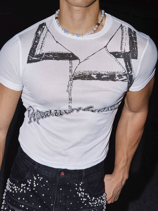 Slim Fit Graphic Short-Sleeve T-Shirt 3