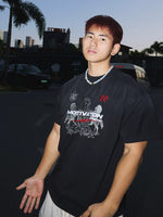 Retro Graphic Print Short-Sleeve T-Shirt 1
