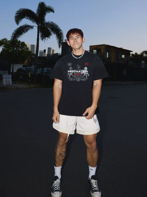 Retro Graphic Print Short-Sleeve T-Shirt 2