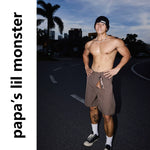 6262989371873,6262989371874,6262989371875,6262989371876, Straight Leg Shorts with Detachable Charm