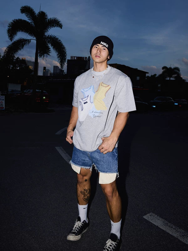 Graphic Print Short Sleeve T-Shirt 2