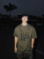Distressed Graphic Print Short-Sleeve T-Shirt 3