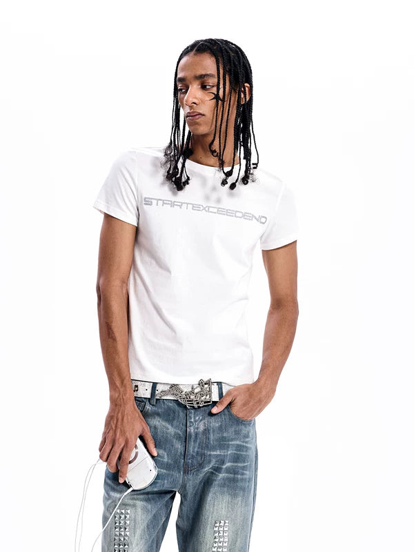 Graphic Print Short Sleeve T-Shirt 4