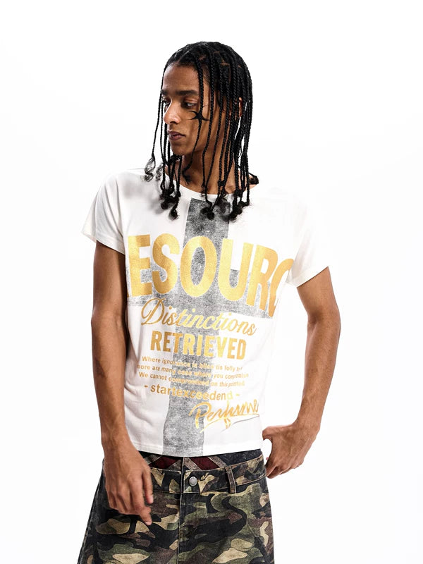 Graphic Print Short Sleeve T-Shirt 2