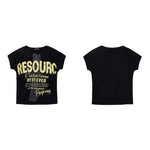 6101280745604,6101280745605,6101280745606,6101280745607, Graphic Print Short Sleeve T-Shirt