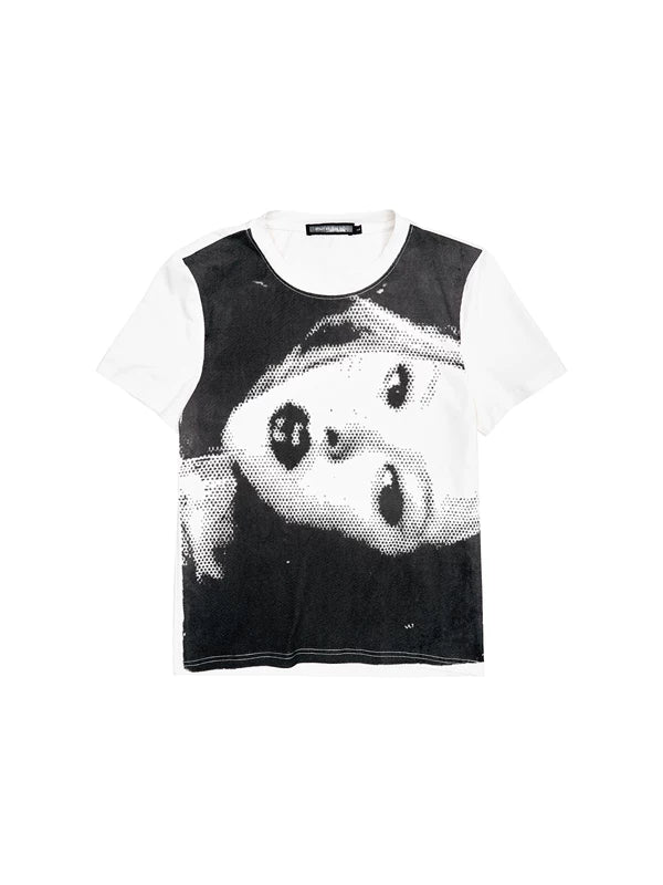 Portrait Print Slim Fit T-Shirt 5