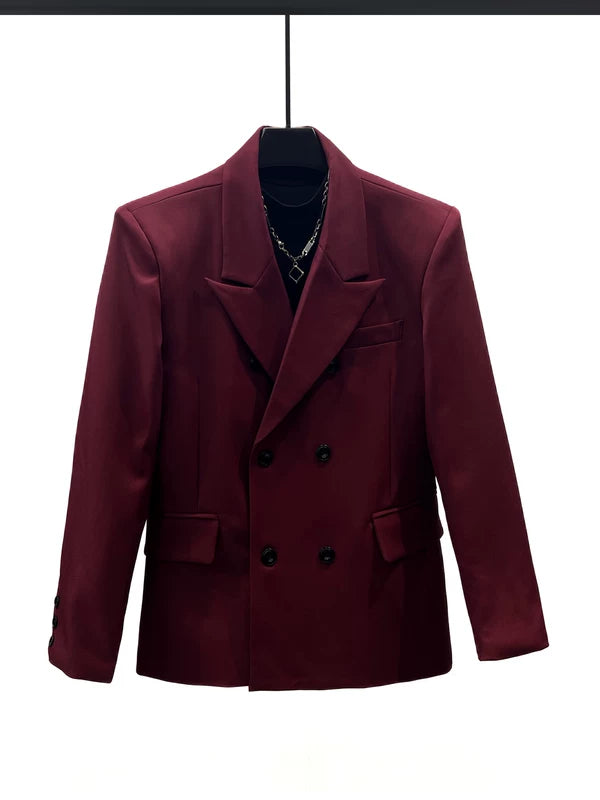 ,6295249635129,6295249635133,6295249635137, Double-Breasted Suit with Wide-Leg Pants