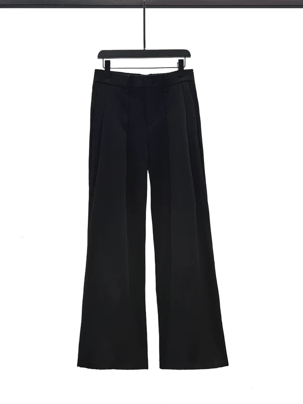 6295249635132,6295249635136,6295249635140, Double-Breasted Suit with Wide-Leg Pants