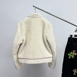 Multi-Pocket Shearling Workwear Jacket 3