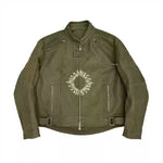 Deconstructionist Leather Motorcycle Racing Jacket 2