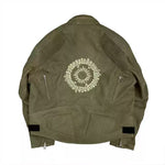Deconstructionist Leather Motorcycle Racing Jacket 3