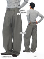 Pleated Wrinkle-Resistant Straight Leg Pants 5