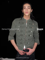 Napoleon Style Padded Shoulder Slim Jacket 4