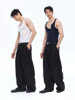 Two-Piece Lyocell Tencel Layered Vest 5