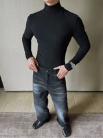 Thermal Fleece Slim Fit Mock Neck Top 2