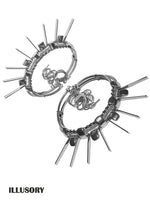 Punk Spiked Choker Necklace 5