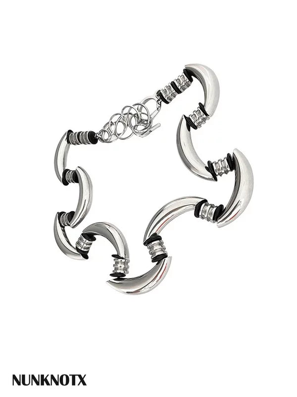 Adjustable Mechanical Choker Necklace 5