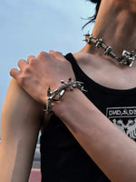 Adjustable Punk Spike Bracelet 1