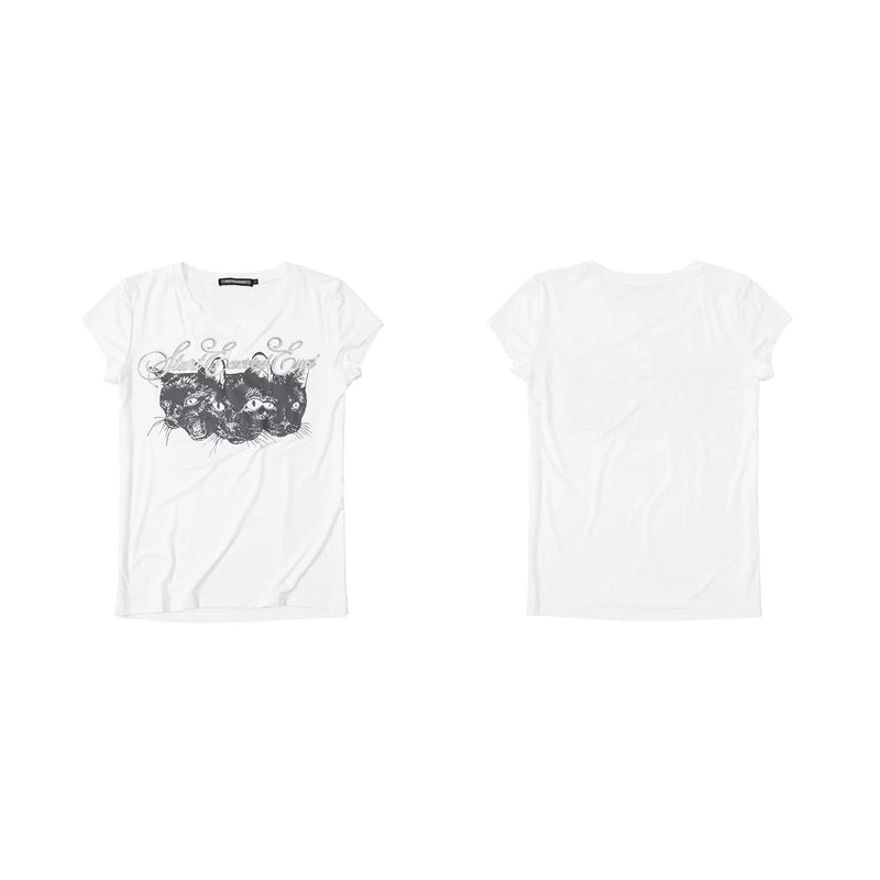 6265082714379,6265082714380,6265082714381,6265082714382, Animal Print Short-Sleeve Graphic T-Shirt