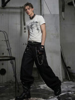 Anime Print Short Sleeve T-Shirt 5