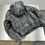 Astronaut-Inspired Quilted Hooded Bomber Jacket 5