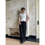 Asymmetric Strap Slim Fit Tank Vest 3