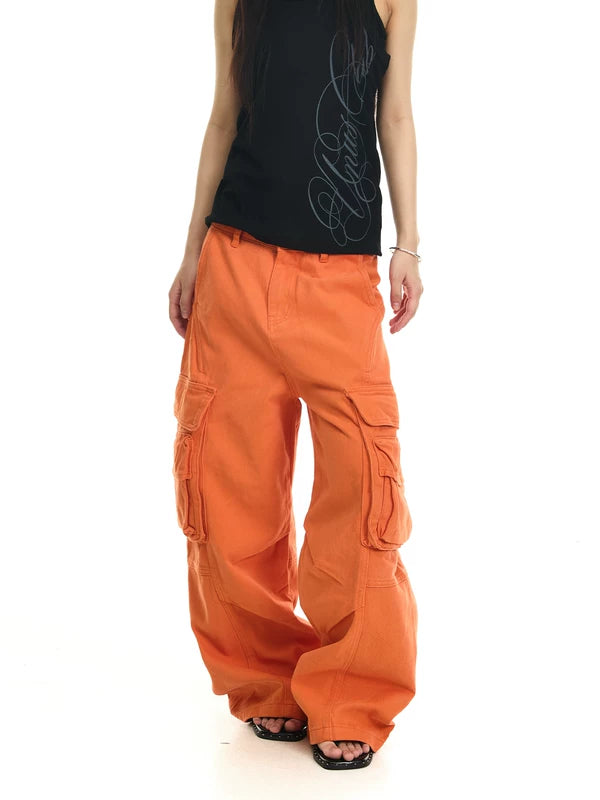 Baggy 3D Pocket Cargo Pants 1