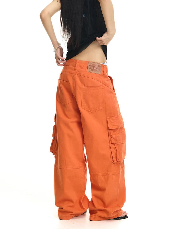 Baggy 3D Pocket Cargo Pants 2