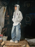 Baggy Cargo Denim Workwear Pants 5