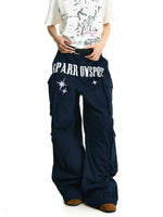 Baggy Wide Leg Cargo Pants with Pockets 3