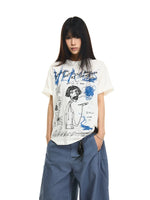 Bamboo Cotton Graffiti Print T-Shirt 3