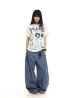 Bamboo Cotton Graffiti Print T-Shirt 5