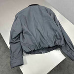 Barn Style Short Jacket with Leather Collar 4