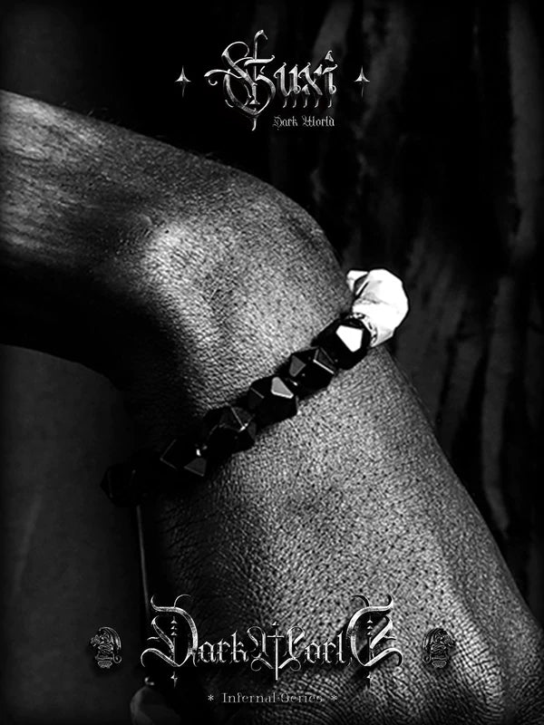 Beaded Obsidian Bracelet 5