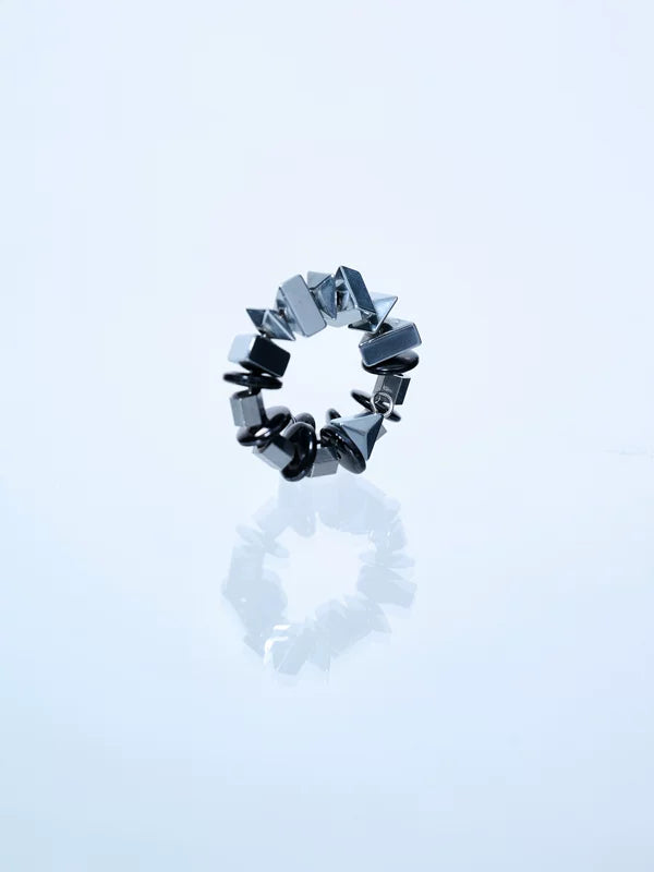 5194690500587, Beaded Punk Open Ring