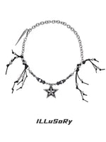 Beaded Star Pendant Necklace 5