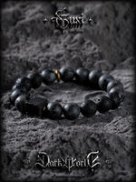 Black Agate Volcanic Stone Bracelet 2