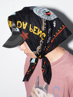 Border Crossing Graphic Scarf Cap 3