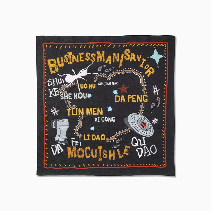 6103127462506, Border Crossing Graphic Scarf Cap