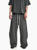 Boxy Distressed Short Sleeve Pants Set 3
